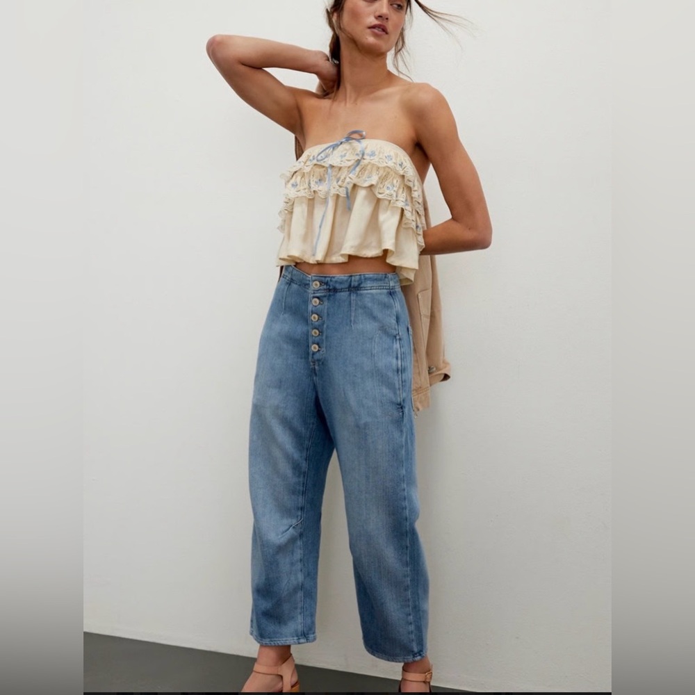 We The Free High Rise Osaka Barrel Jeans